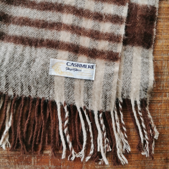 Vintage Cashmere Royal Rossi Scarf - Picture 4 of 7